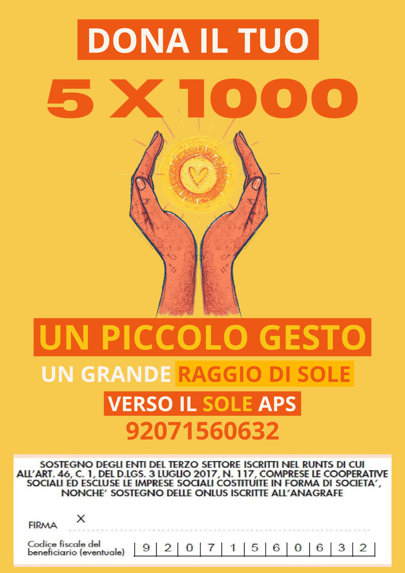 Dona Il Tuo 5xmille